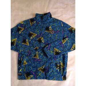 Maui And Sons sz Medium Fleece 1/4 Zip Pullover Jacket Sweater